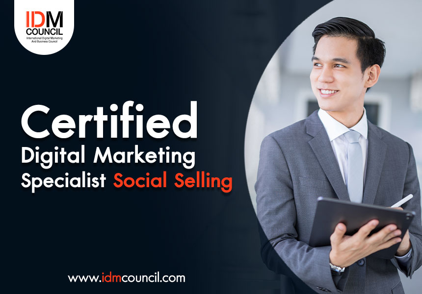 เรียนการตลาดออนไลน์ แบบได้ Certificate คอร์ส Digital Marketing Specialist Social Selling