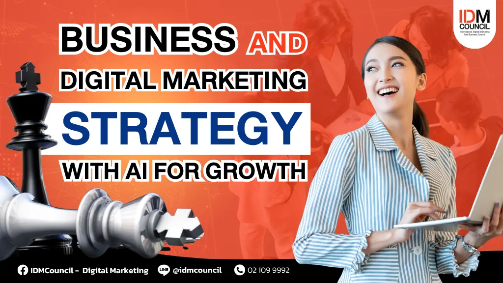 Business & Digital Marketing Strategy with AI for Growth