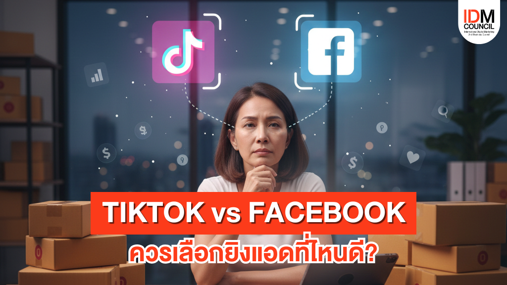 วิธีเลือกยิงแอด TikTok หรือ Facebook ให้เหมาะกับสินค้า